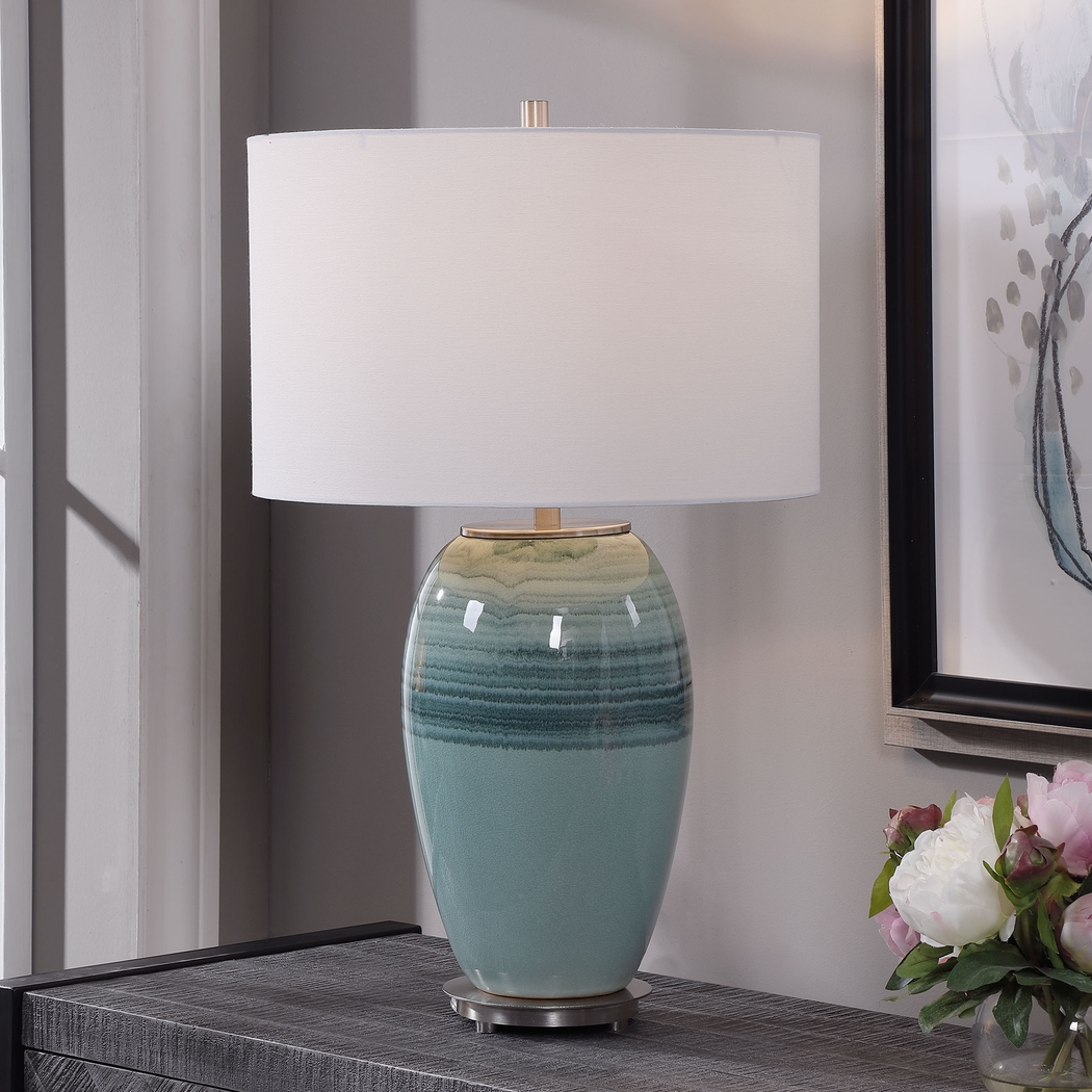 Garden Cove Aqua Lamp - Thumbnail - Image 3