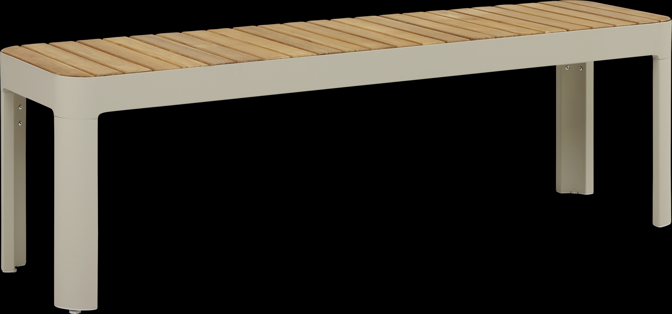 Garden View Sand 4 Pc Rectangle Outdoor Dining Set - Thumbnail - Image 8