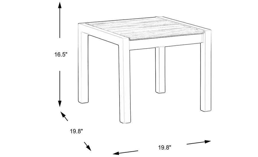 Dimension Image. Please refer to the Dimension Tab on this page for dimension details.