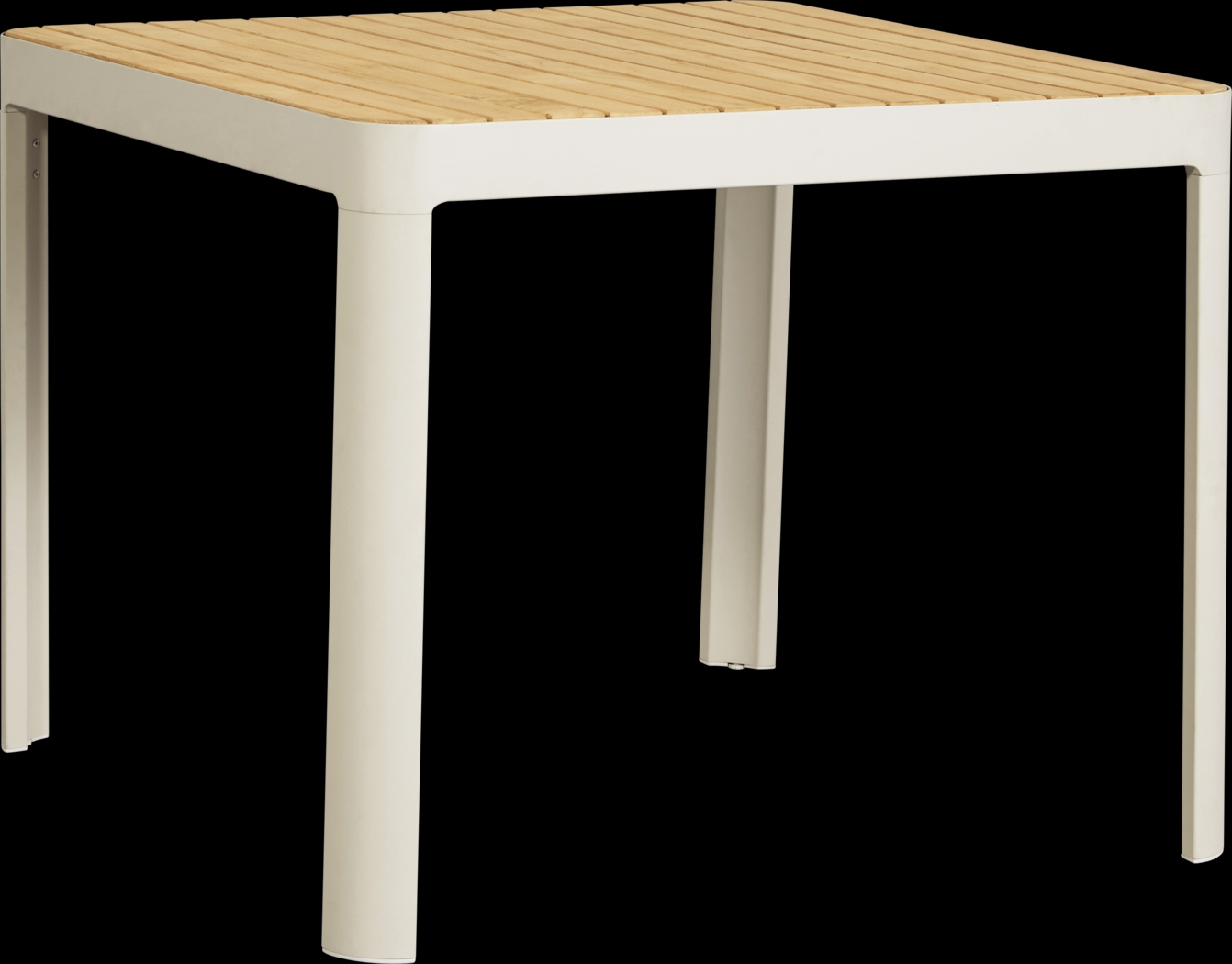 Garden View Sand Square Outdoor Dining Table - Thumbnail - Image 1