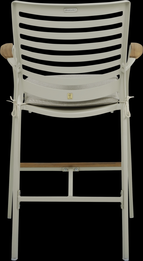 Garden View Sand Outdoor Bar Height Stool - Thumbnail - Image 3