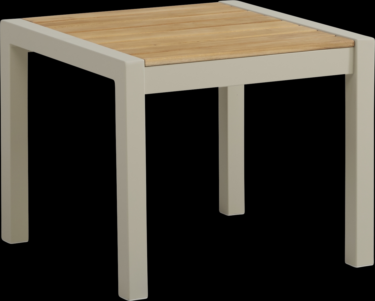 Garden View Sand Outdoor Side Table - Thumbnail - Image 1