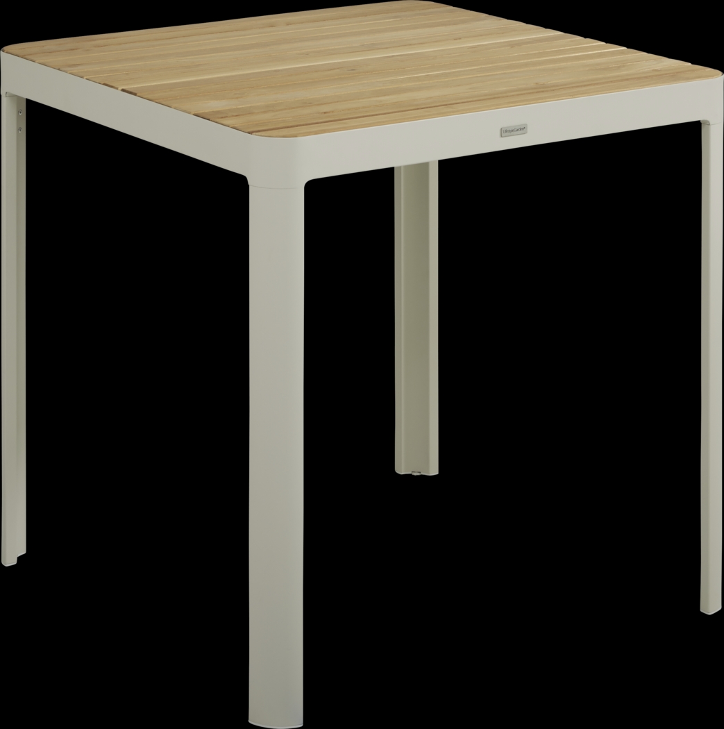 Garden View Sand 5 Pc Square Outdoor Bar Height Dining Room - Thumbnail - Image 2