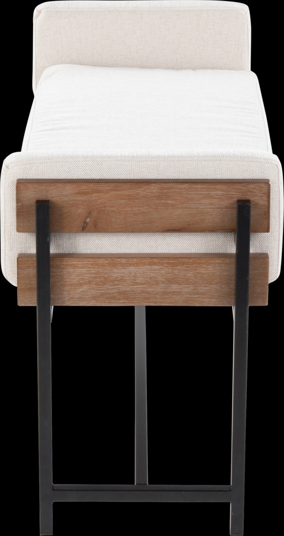 Gardencove I Cream Bench - Thumbnail - Image 3