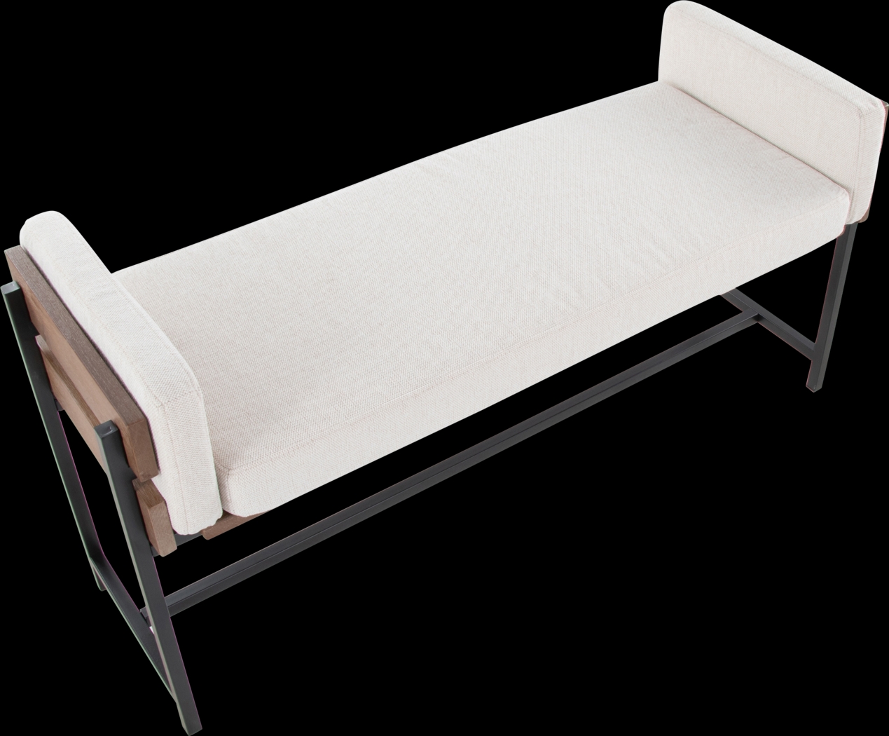 Gardencove I Cream Bench - Thumbnail - Image 6