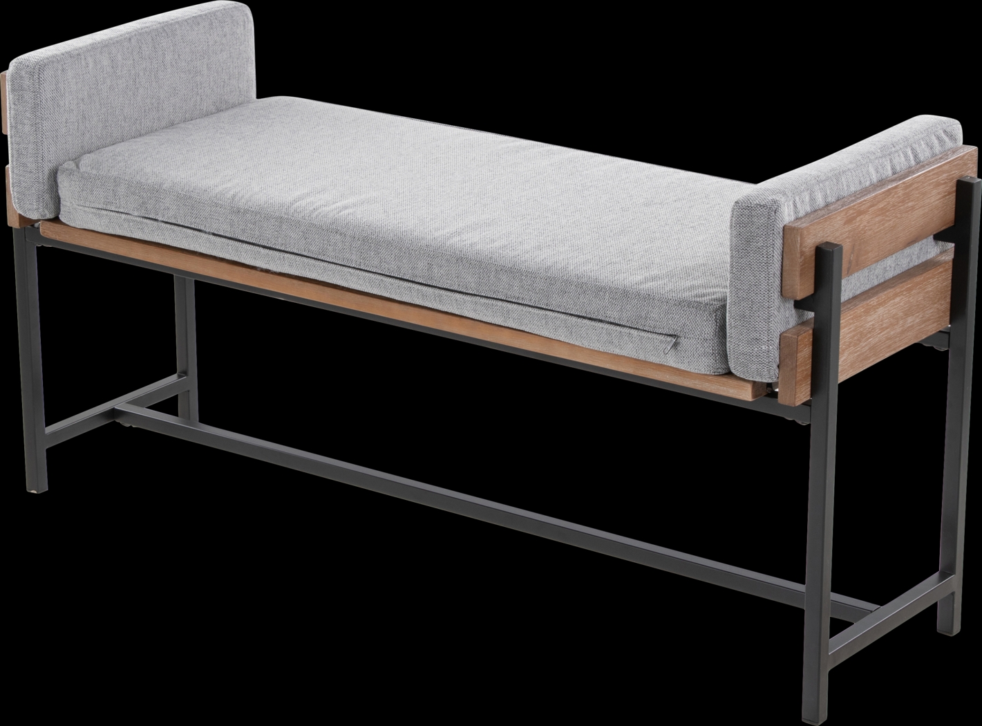 Gardencove I Gray Bench - Thumbnail - Image 4