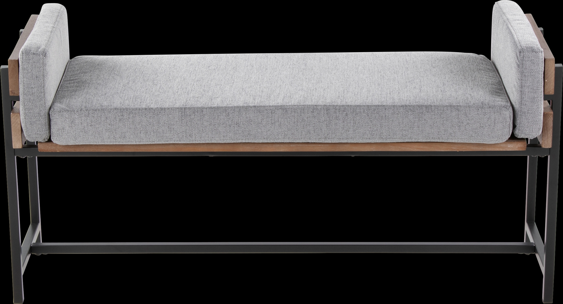 Gardencove I Gray Bench - Thumbnail - Image 5