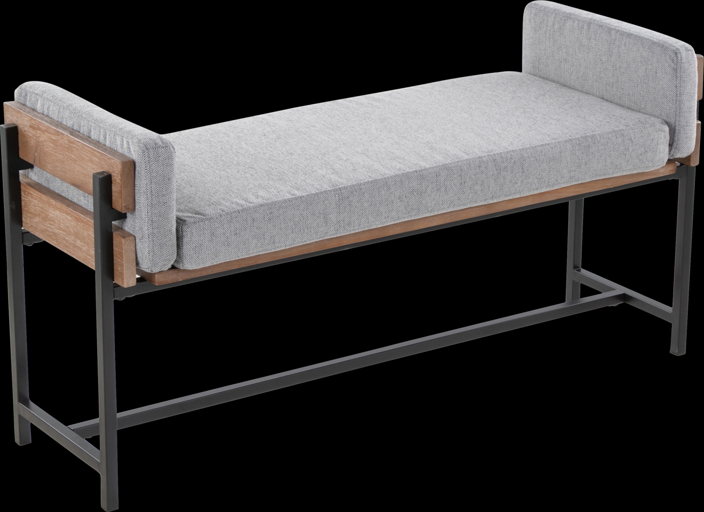 Gardencove I Gray Bench - Thumbnail - Image 1