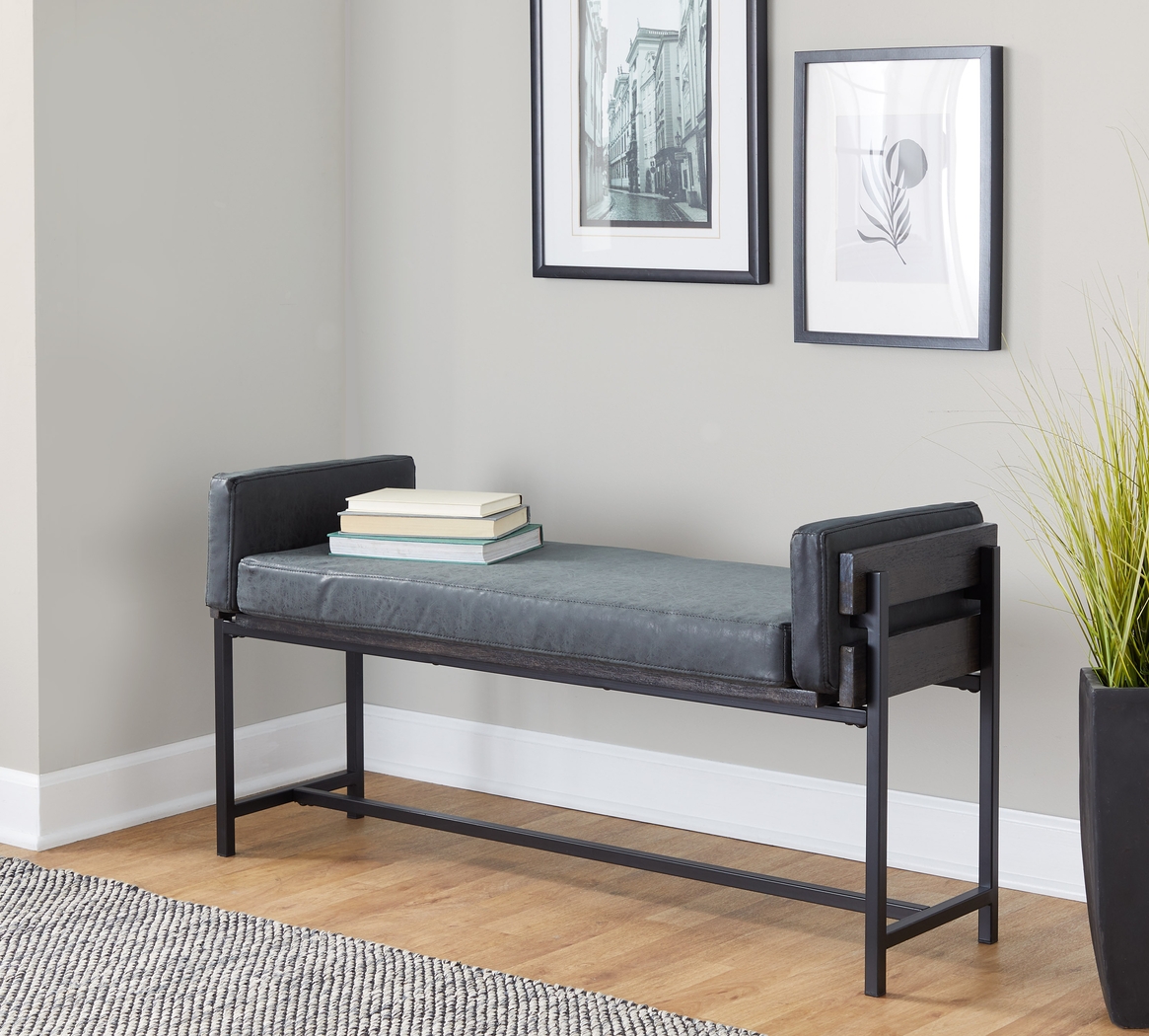 Gardencove II Black Bench - Thumbnail - Image 2