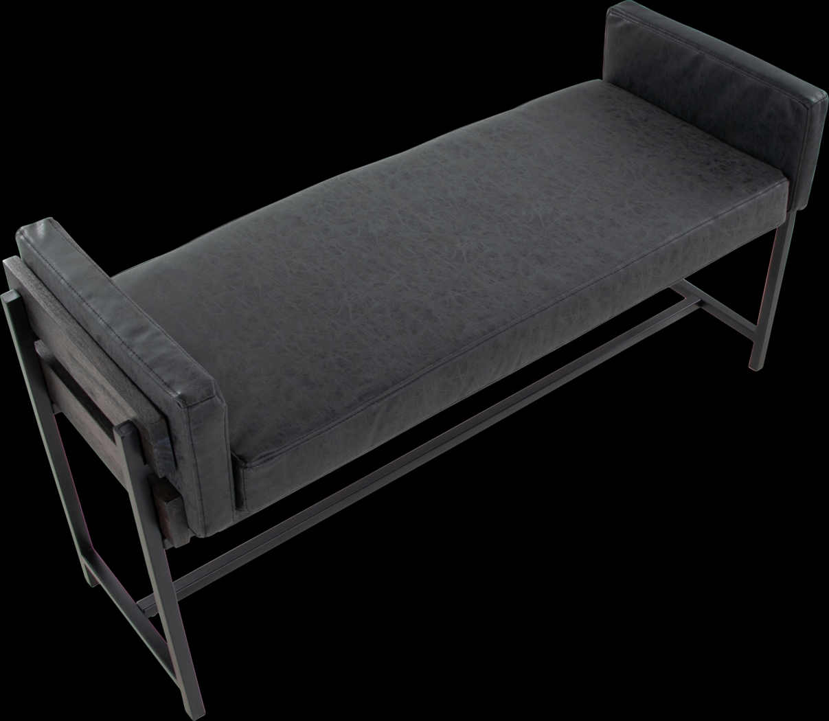 Gardencove II Black Bench - Thumbnail - Image 6