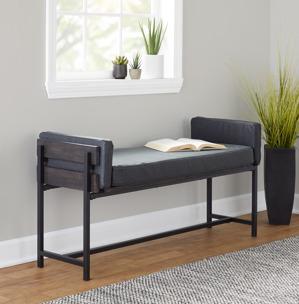 Gardencove II Black Bench - Thumbnail - Image 8