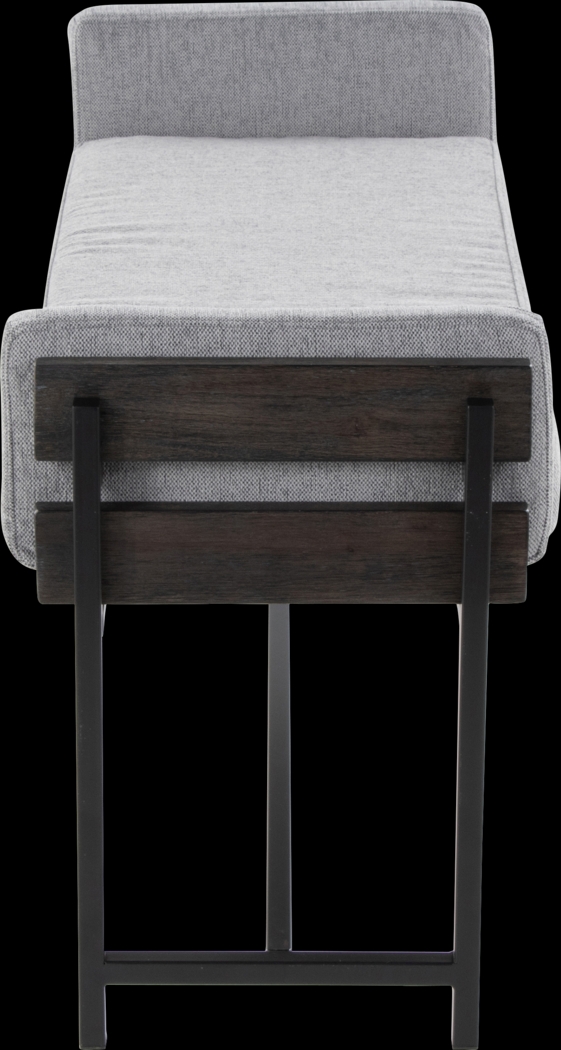 Gardencove II Gray Bench - Thumbnail - Image 3