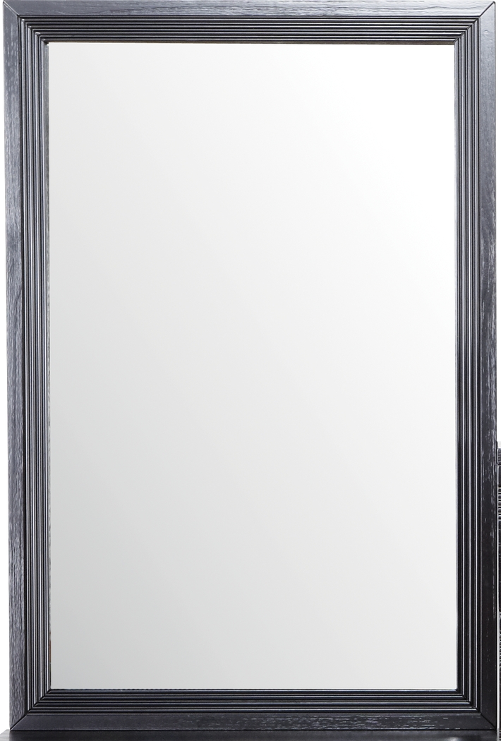 Gardenia Black 8 Pc Queen Platform Bedroom - Thumbnail - Image 8