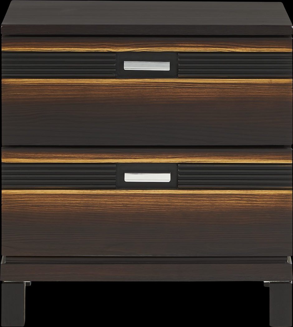 Gardenia Brown Nightstand - Thumbnail - Image 1