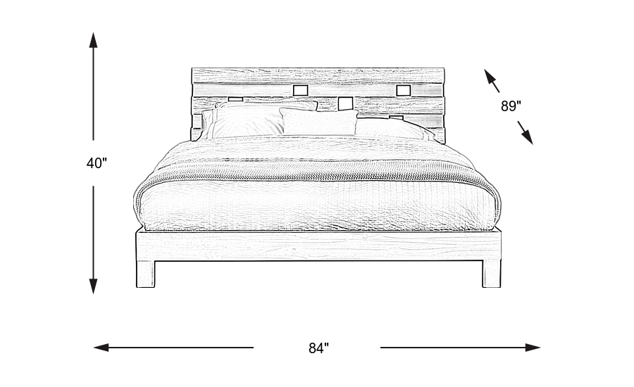 Dimension Image. Please refer to the Dimension Tab on this page for dimension details.