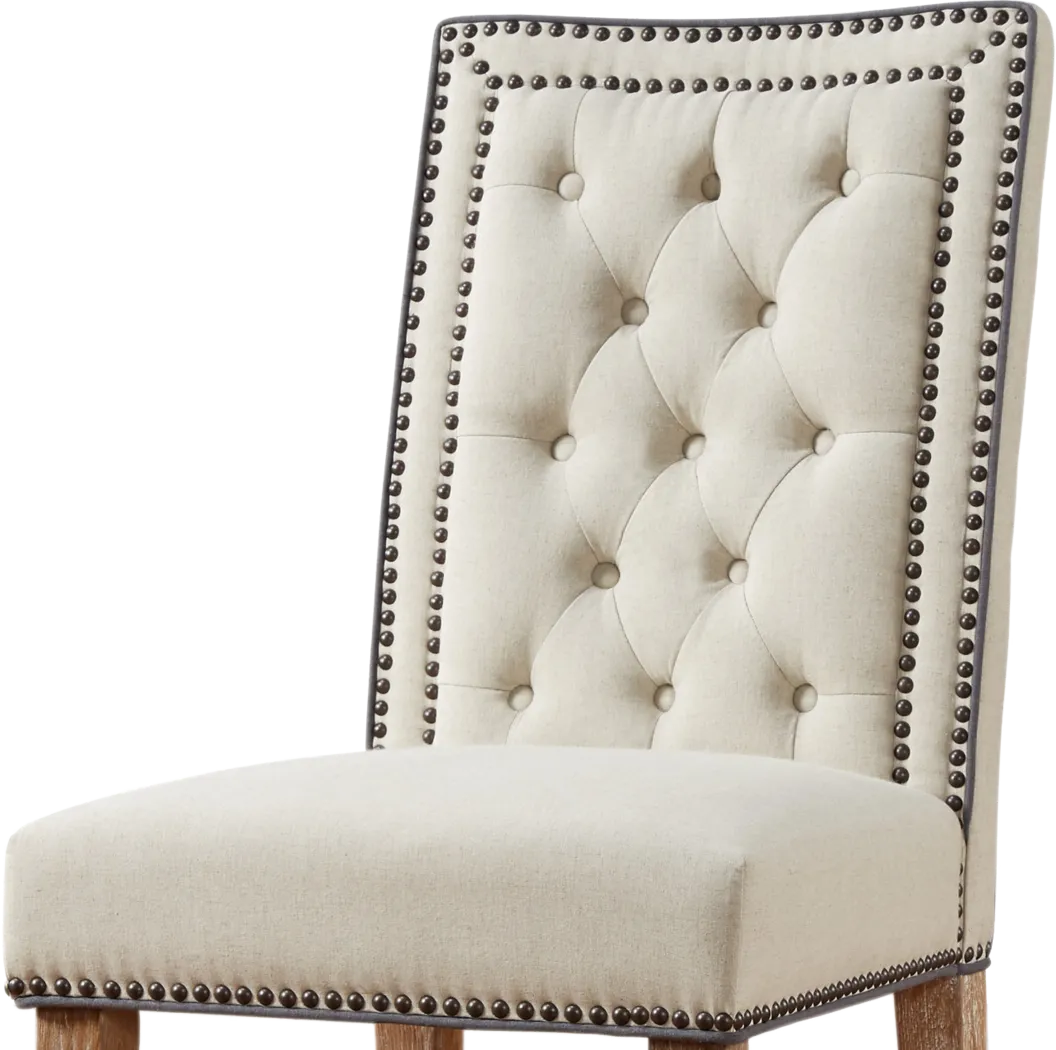 Gareth Beige Dining Chairs ( Set of 2) - Thumbnail - Image 3