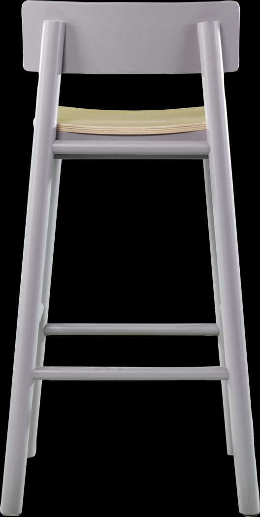 Garig Gray Barstool, Set of 2 - Thumbnail - Image 3