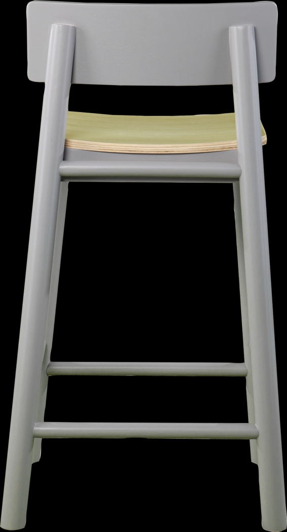 Garig Gray Counter Height Stool, Set of 2 - Thumbnail - Image 3