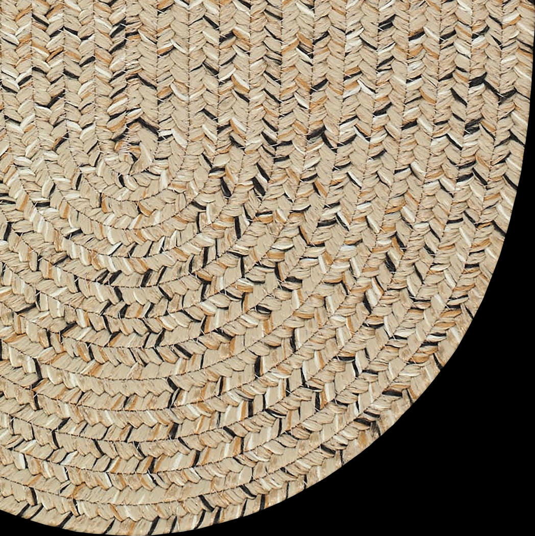 Garkani Beige 3' x 5' Oval Rug - Thumbnail - Image 2