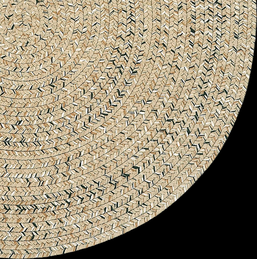 Garkani Beige 7'6 Round Rug - Thumbnail - Image 2