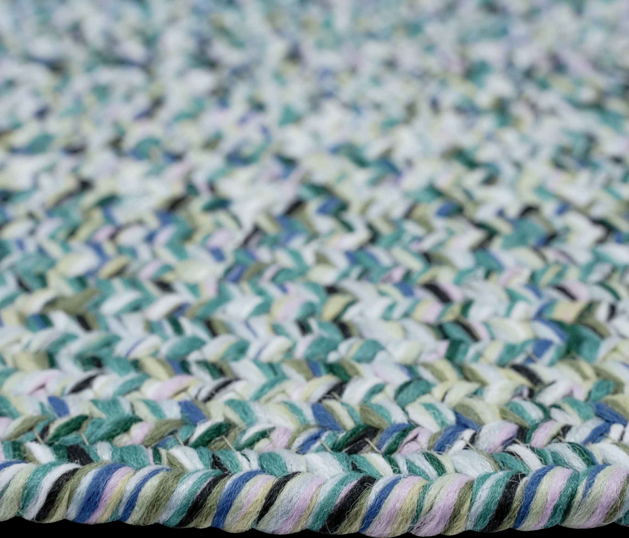 Garkani Blue 3' x 5' Oval Rug - Thumbnail - Image 4