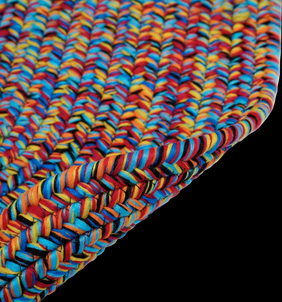 Garkani Multi 8' x 11' Oval Rug - Thumbnail - Image 3