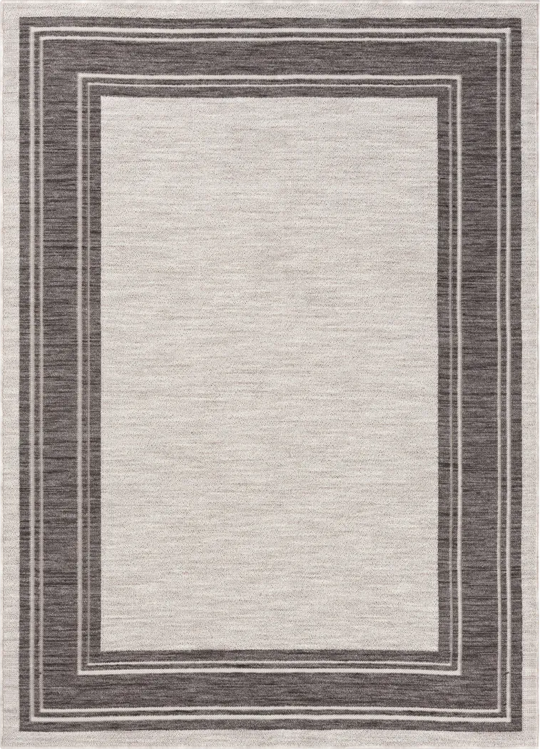 Garlaba Ivory 7'10 x 9'10 Indoor/Outdoor Rug - Thumbnail - Image 1