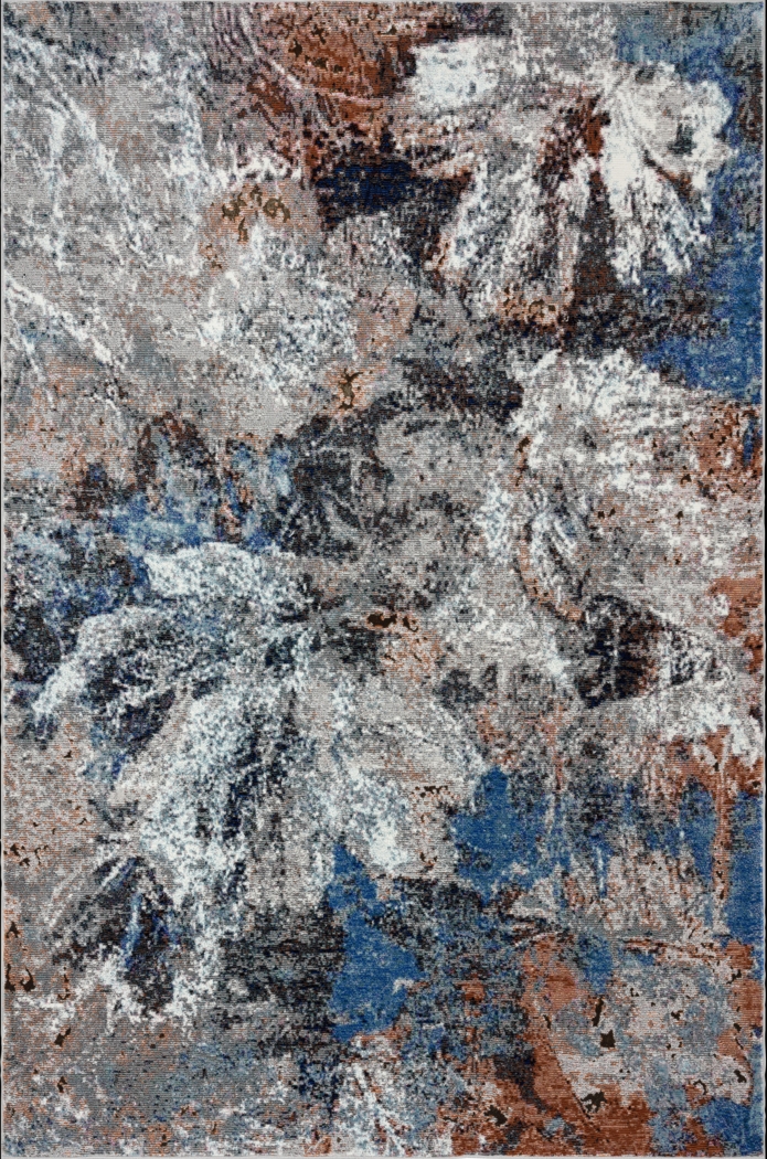 Garley Red/Multi 7'9 x 9'6 Rug - Thumbnail - Image 1
