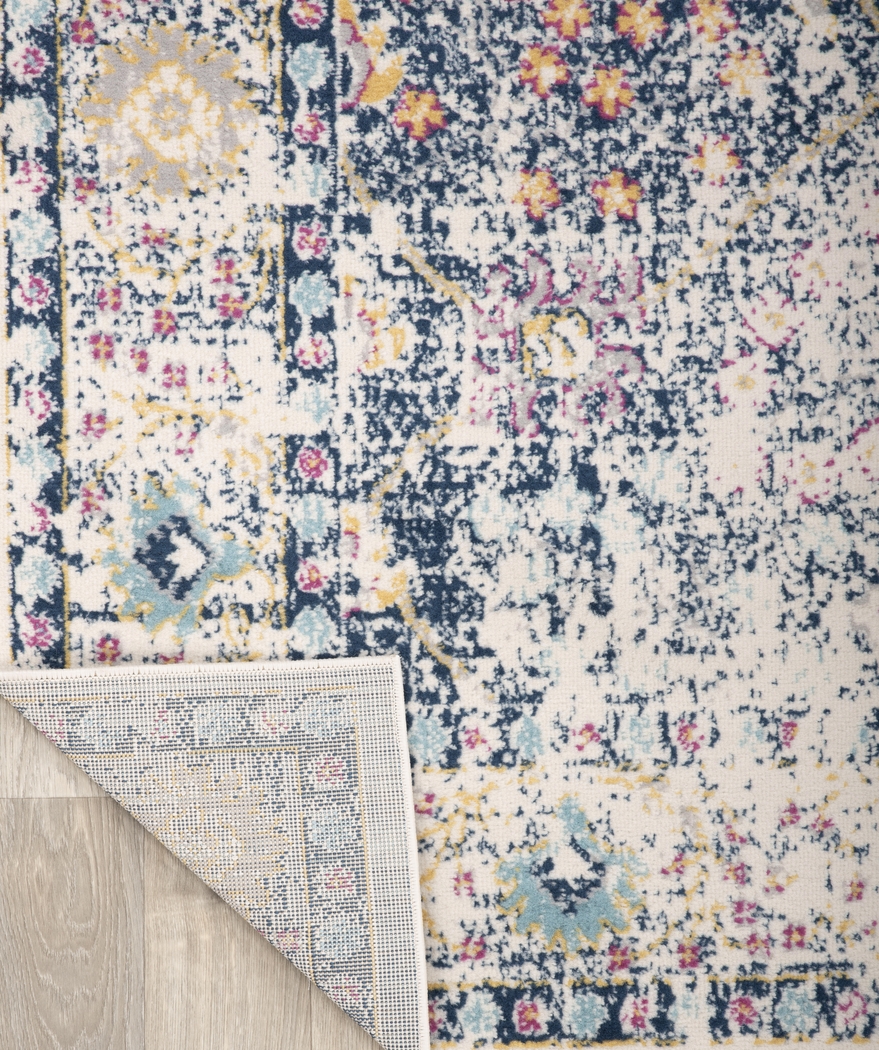 Garlon Blue 2' x 7' Runner Rug - Thumbnail - Image 2