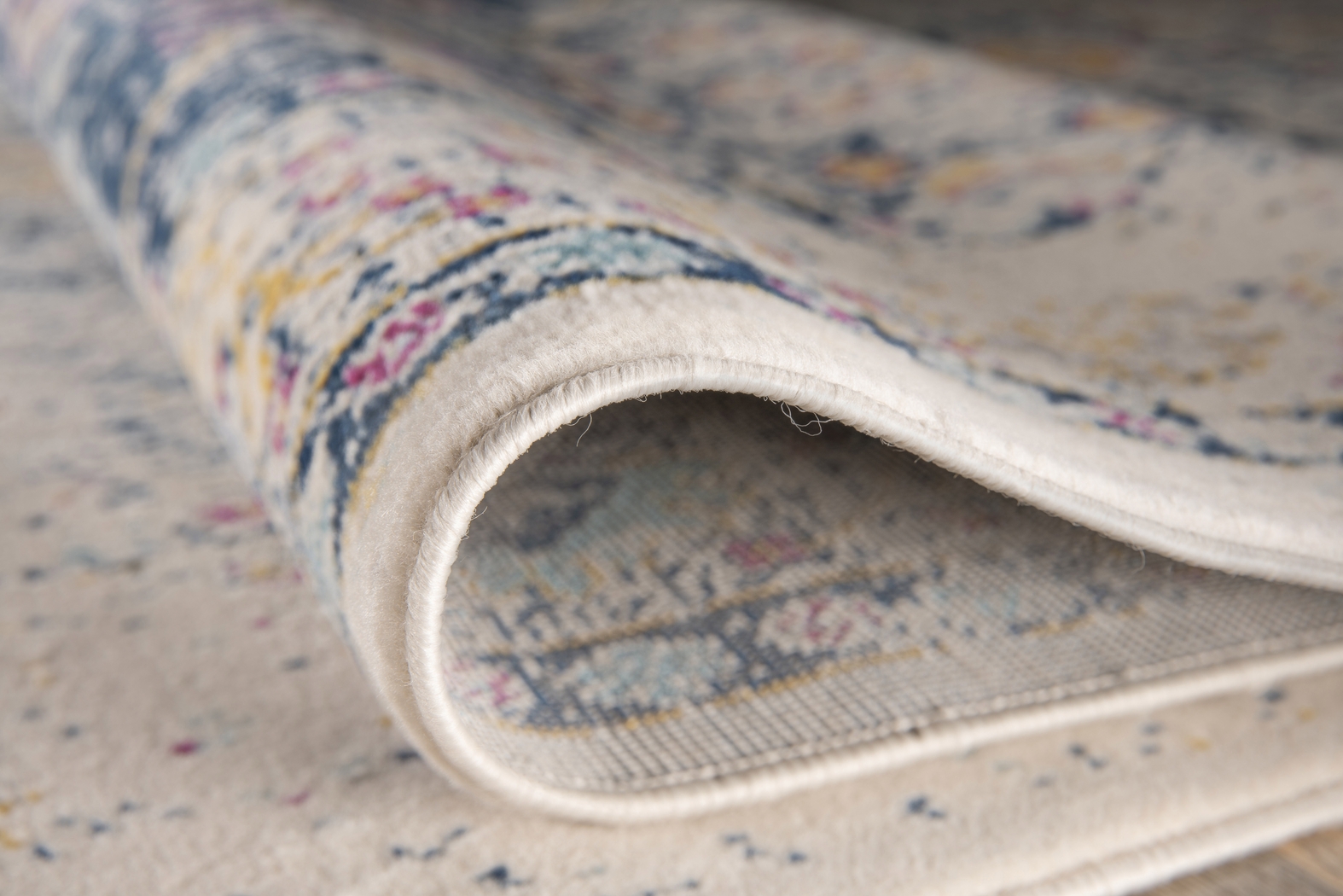 Garlon Blue 2' x 7' Runner Rug - Thumbnail - Image 3