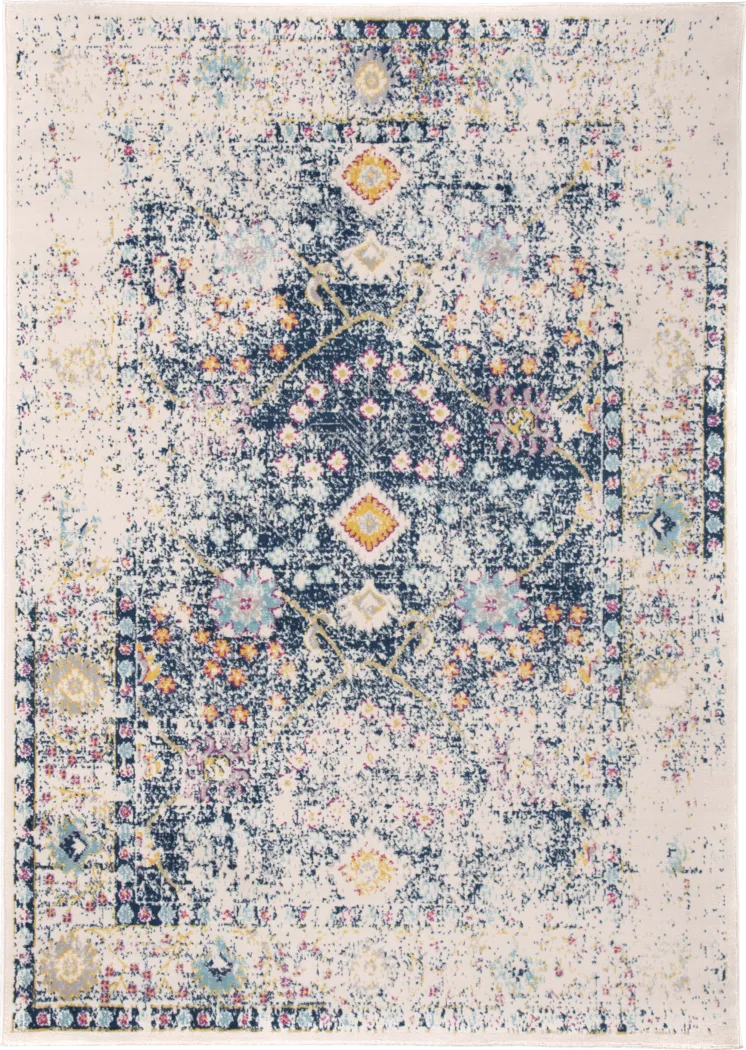 Garlon Blue 8' x 10' Rug - Thumbnail - Image 1