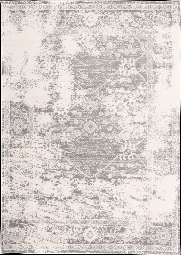 Garlon Gray 3' x 5'  Rug - Thumbnail - Image 1