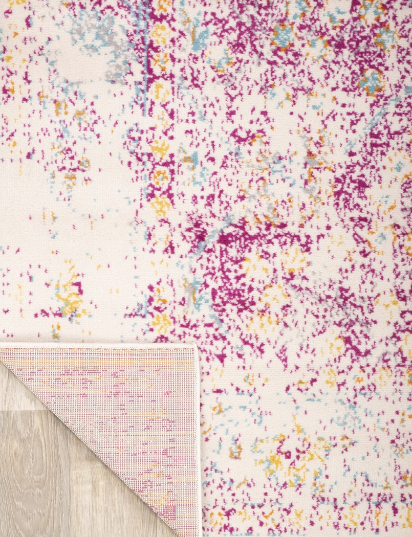 Garlon Pink 2' x 7' Runner Rug - Thumbnail - Image 2