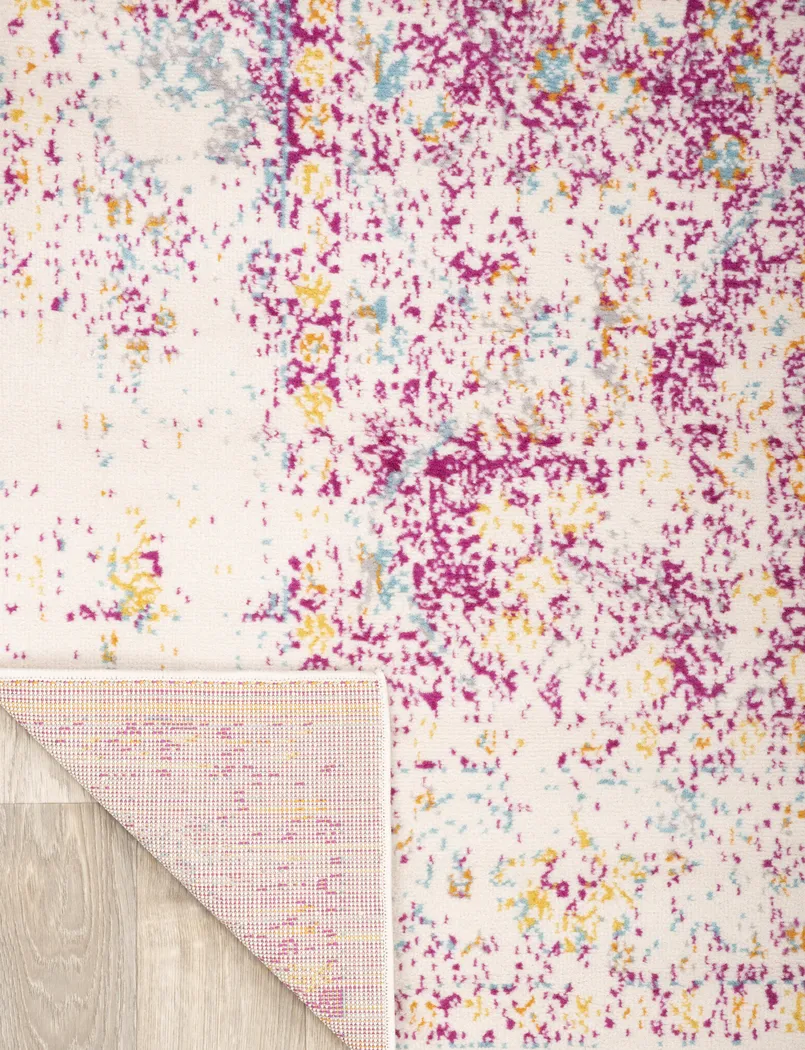 Garlon Pink 5' x 7' Rug - Thumbnail - Image 2