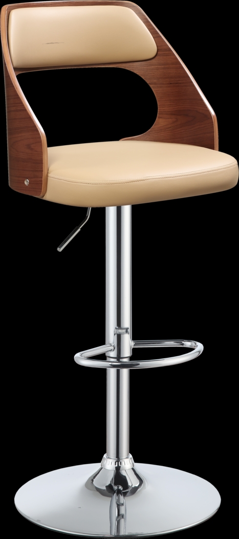 Garner Beige Adjustable Barstool - Thumbnail - Image 1