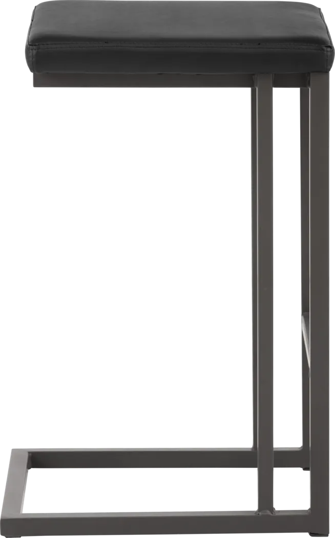 Garnett Black Counter Height Stool, Set of 2 - Thumbnail - Image 4