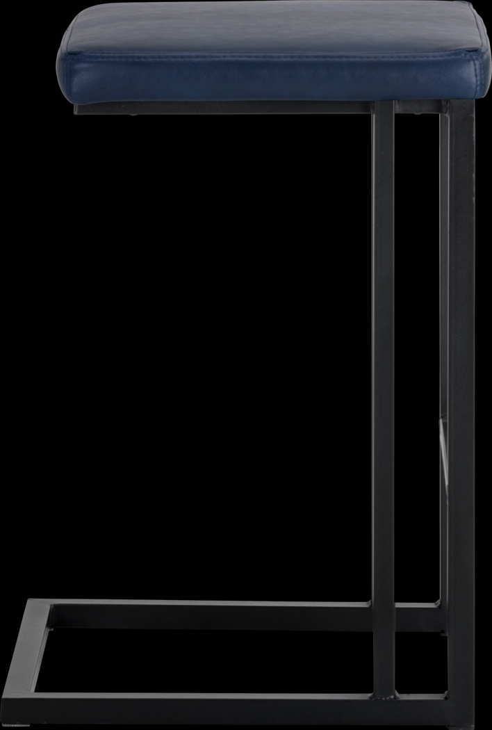 Garnett Blue Counter Stool - Thumbnail - Image 2