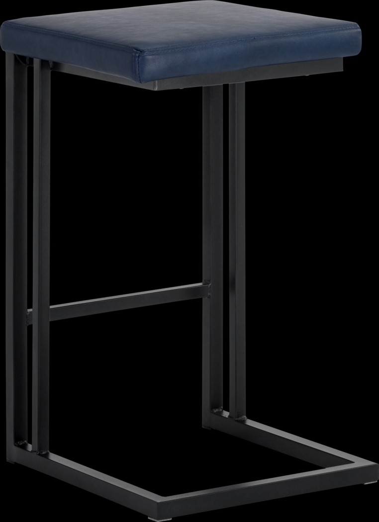 Garnett Blue Counter Stool - Thumbnail - Image 3