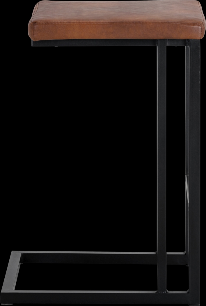 Garnett Brown Counter Stool - Thumbnail - Image 2
