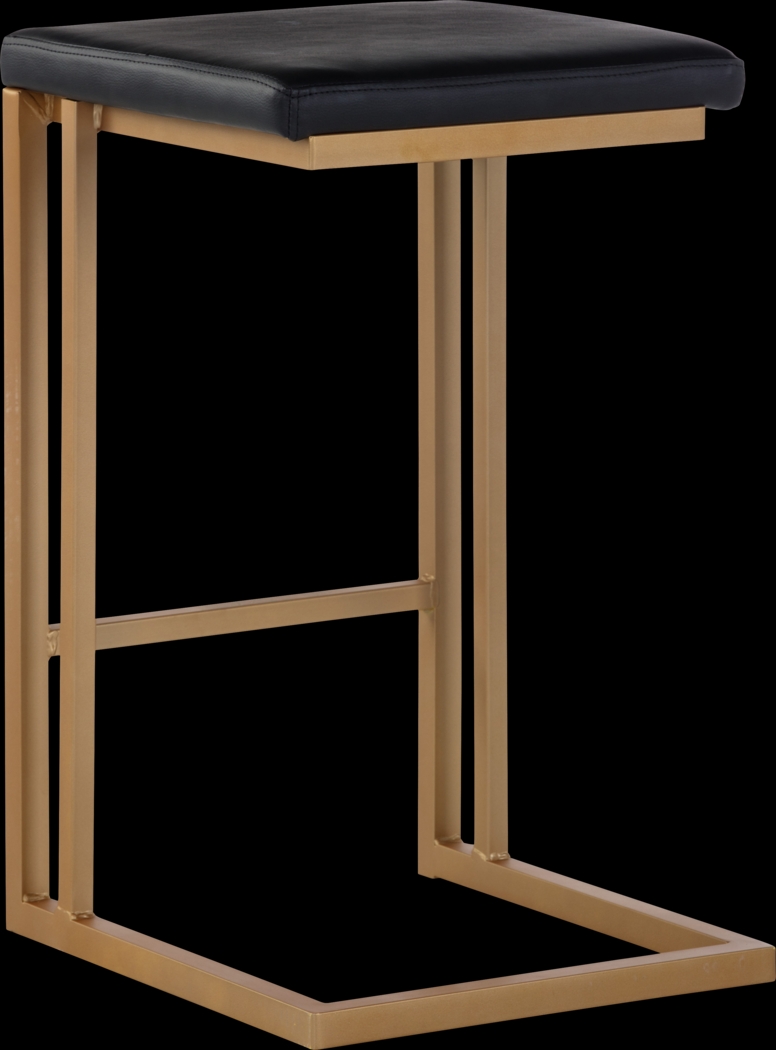 Garnett Gold Counter Height Stool, Set of 2 - Thumbnail - Image 3