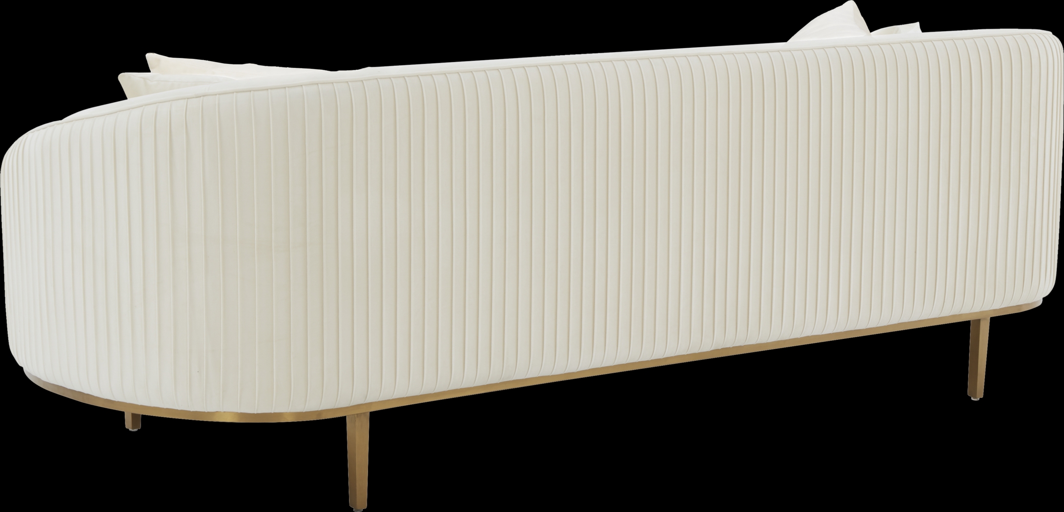 Garretsee Cream Sofa - Thumbnail - Image 4