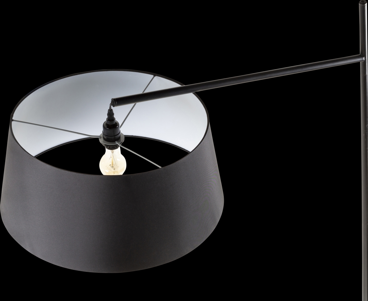 Garrigue Place Black Floor Lamp - Thumbnail - Image 4