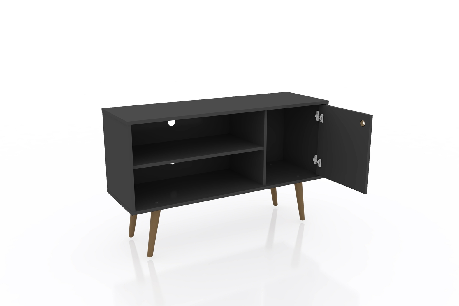 Garrion Black 42 In. Console - Thumbnail - Image 3