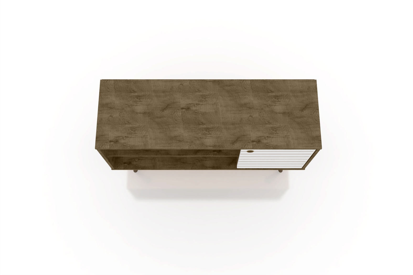 Garrion White 42 In. Console - Thumbnail - Image 6
