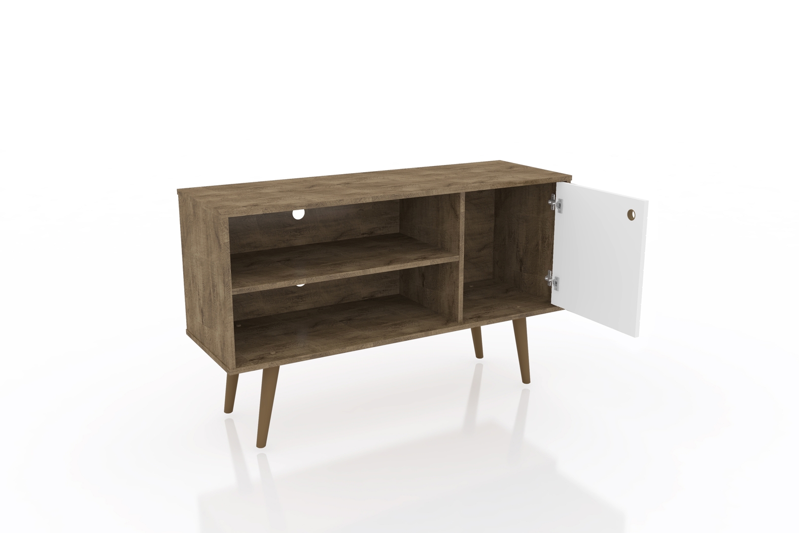 Garrion White 42 In. Console - Thumbnail - Image 3