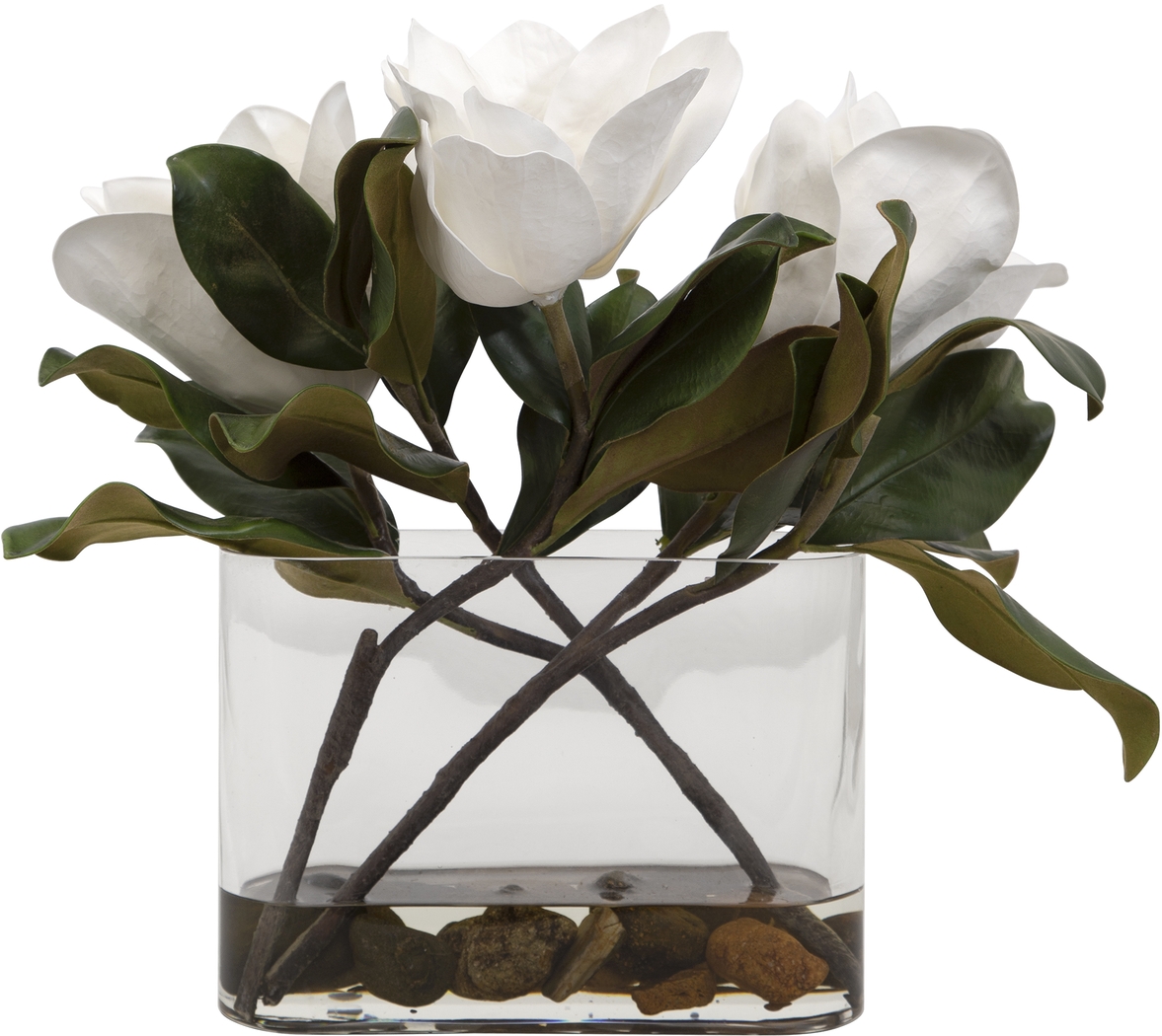 Garrity White Faux Magnolia - Thumbnail - Image 3