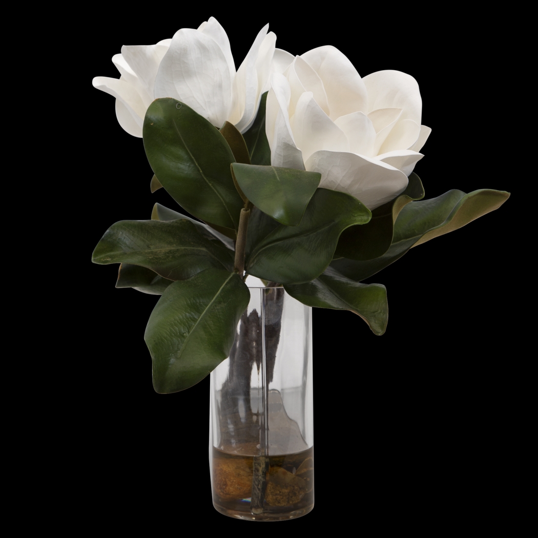 Garrity White Faux Magnolia - Thumbnail - Image 4