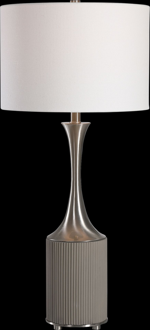 Garside Bay Gray Lamp - Thumbnail - Image 1