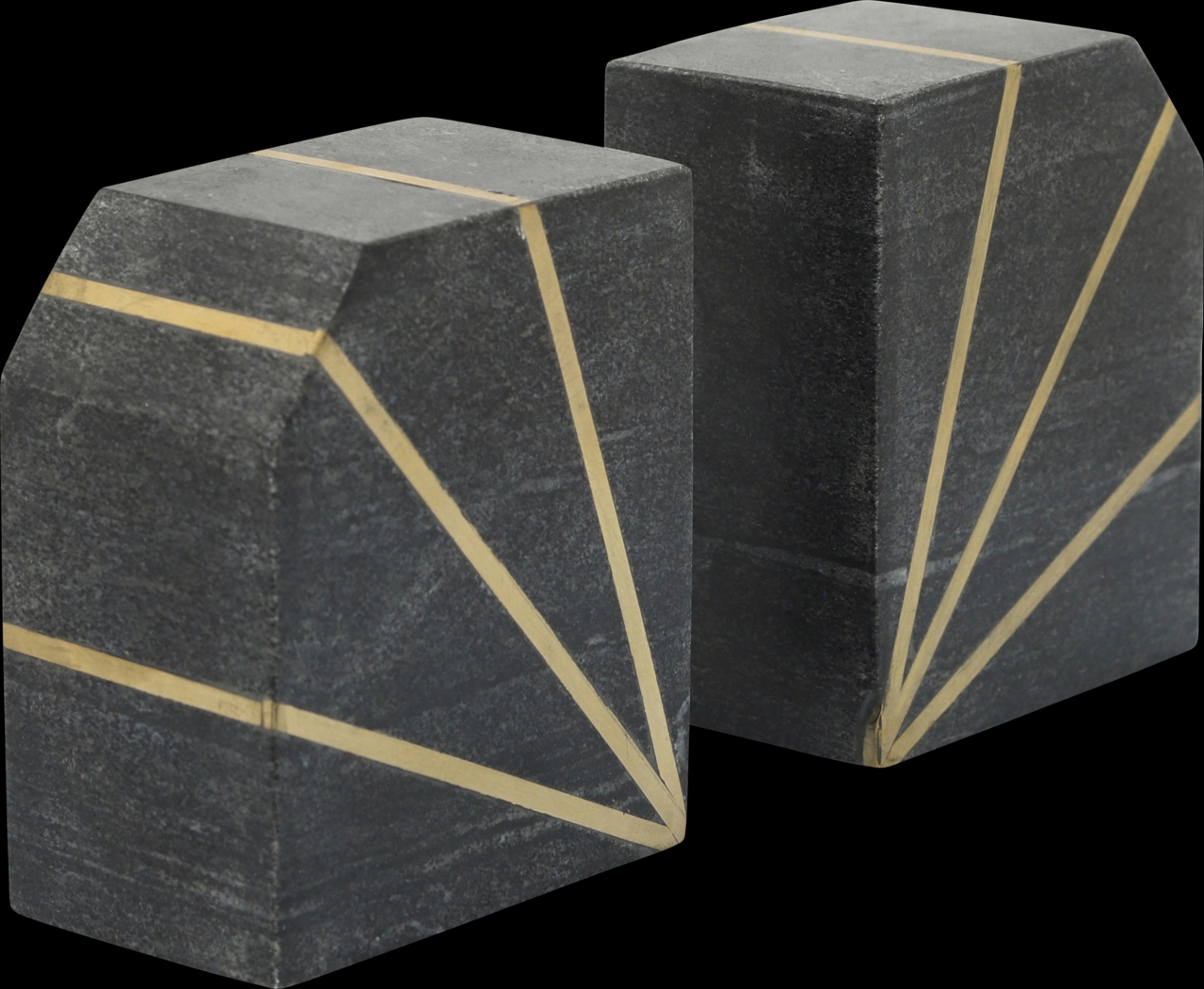 Garwin Black Bookends - Thumbnail - Image 1