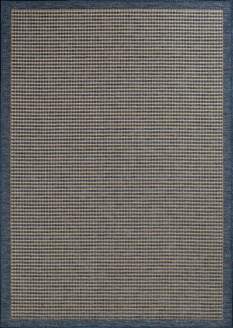Gasha Blue 5'3 x 7'7 Indoor/Outdoor Rug - Thumbnail - Image 1
